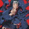 Itachi Uchiha And Crows diamond painting