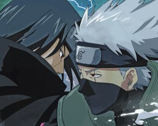 Itachi Uchiha And Kakashi Hatake diamond painting