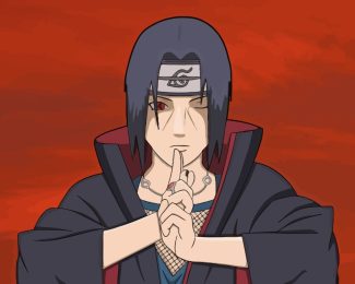 Itachi Uchiha Character diamond painting