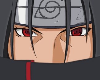 Itachi Uchiha Eyes diamond painting