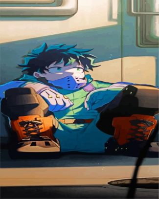 Izuku Midoriya diamond painting