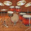 Jazz Drums diamond paintings