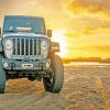 Jeep Sunset diamond paintings