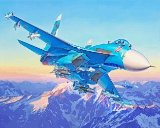 Jet Aircraft diamond painting