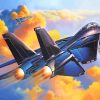 Jet Fighter Art diamond painting