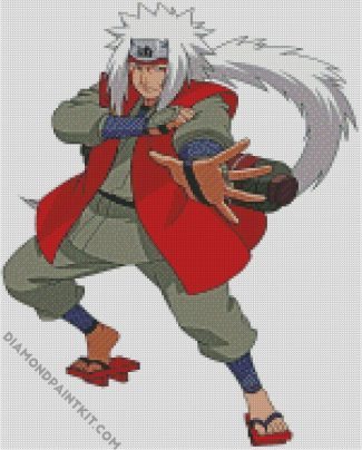 Jiraiya from naruto diamond paintings