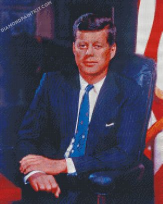 John F Kennedy diamond paintings