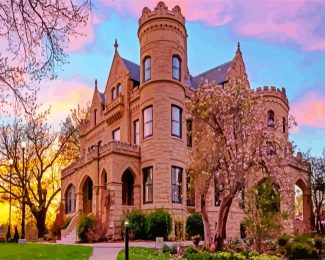 Joslyn Castle Nebraska diamond painting