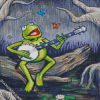 Kermit singing diamond paintings