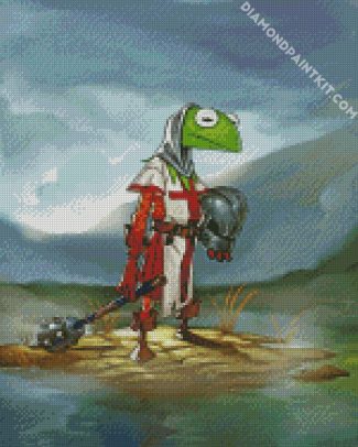 Kermit the sad warrior diamond paintings