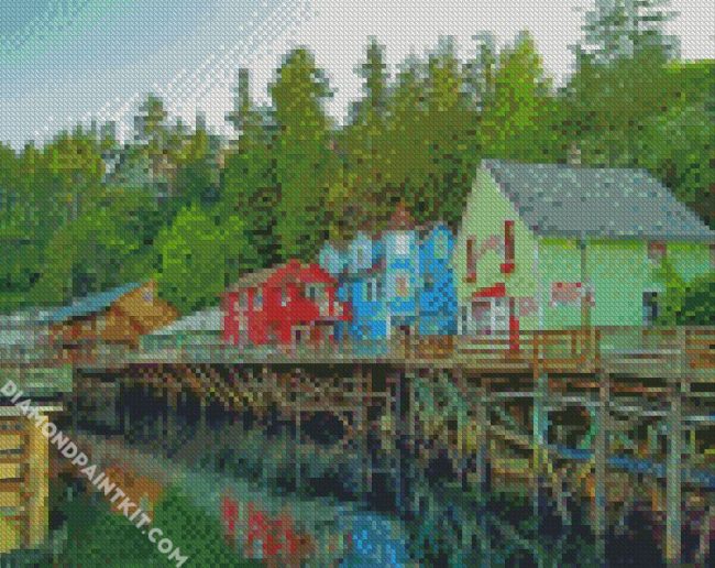 Ketchikan Revillagigedo Island Alaska diamond paintings