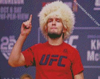 Khabib Nurmagomedov diamond paintings