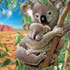 Koala And baby diamond painting