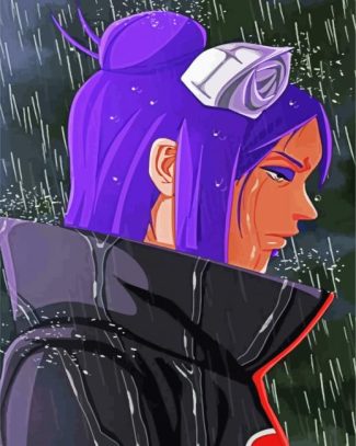 Konan naruto diamond painting