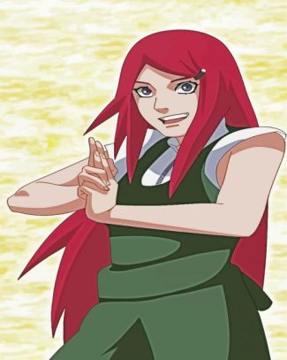 Kushina Uzumaki diamond painting