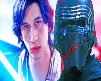 Kylo Ren Star Wars diamond painting