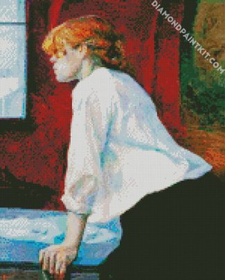 La Blanchisseuse by Lautrec diamond paintings