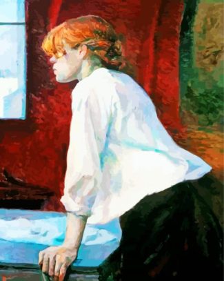 La Blanchisseuse by Lautrec diamond painting