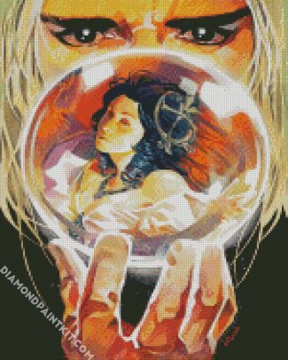 Labyrinth illustration diamond paintings