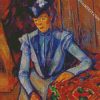 Lady in Blue Paul Cézanne diamond paintings