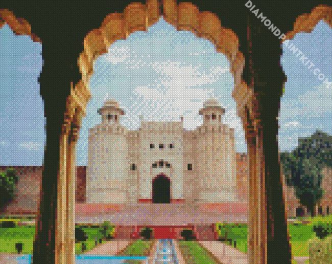 Lahore Fort pakistane lahore diamond paintings