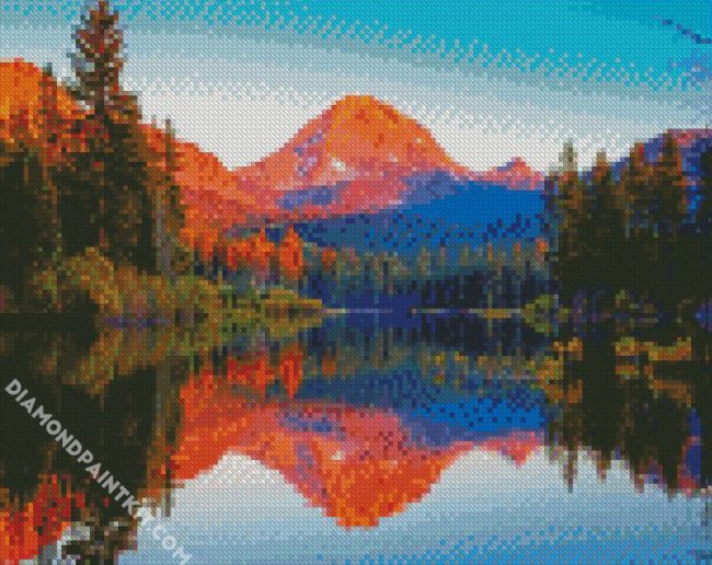 Lassen national park diamond paintings