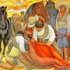 Liberation of the Peon diego rivera diamond painting