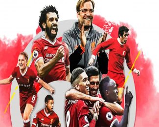 Liverpool F C players diamond paintings