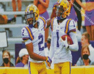 Lsu players diamond paintings