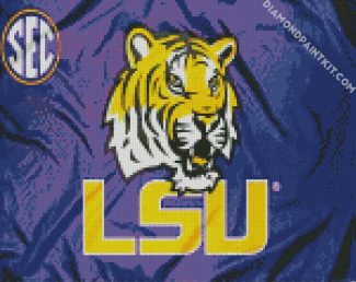 Lsu tiger diamond paintings