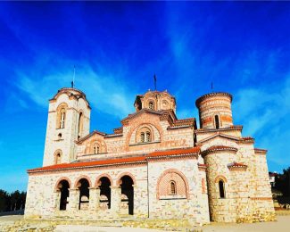 Macedonia Church of Saints Clement and Panteleimon diamond paintings