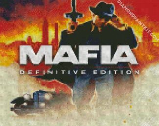 Mafia poster diamond paintings