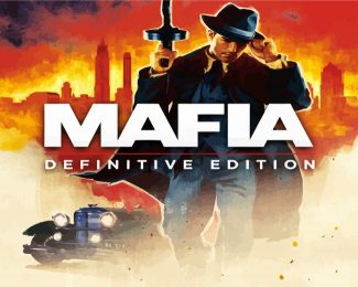 Mafia poster diamond painting