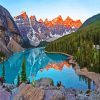 Moraine Lake canada America diamond painting