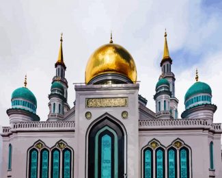 Moscow Cathedral Mosque diamond painting