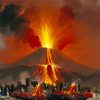 Mount Vesuvius Naples Italy diamond painting