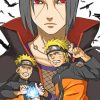 Naruto And Itachi diamond painting