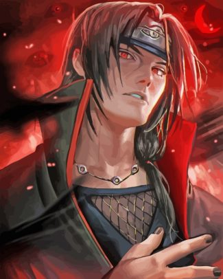 Naruto Itachi Uchiha diamond painting