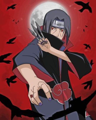 Naruto Itachi diamond painting