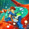 Nausicaa Of The Valley Of The Wind Manga Anime diamond painting