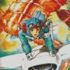 Nausicaa of the Valley of the Wind manga diamond paintings