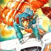 Nausicaa of the Valley of the Wind manga diamond paintings