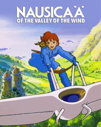 Nausicaa of the Valley of the Wind poster diamond paintings