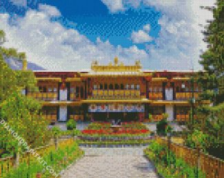 Norbulingka Lhasa china diamond paintings