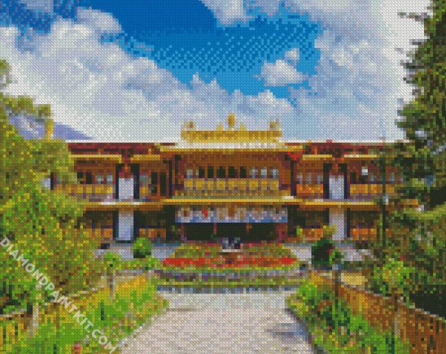 Norbulingka Lhasa china diamond paintings