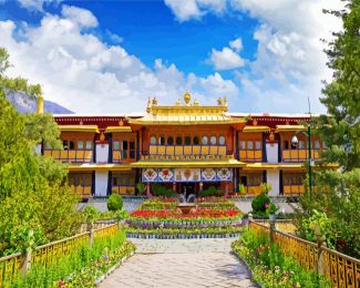 Norbulingka Lhasa china diamond paintings