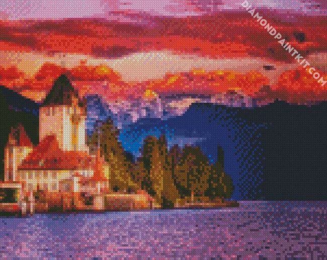 Oberhofen switzerland diamond paintings