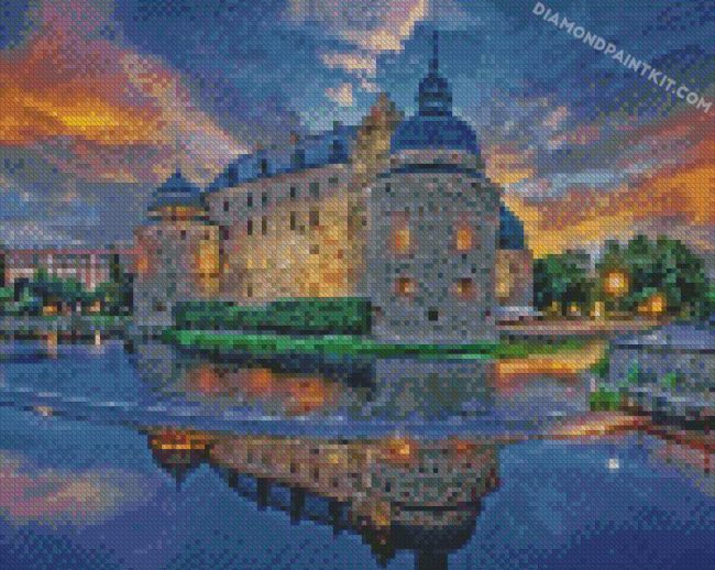 Orebro Castle Sweden diamond paintings