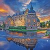 Orebro Castle Sweden diamond painting