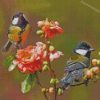 Parus birds diamond paintings